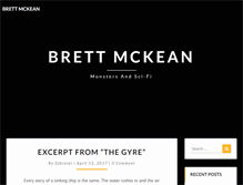 Tablet Screenshot of brettmckean.com